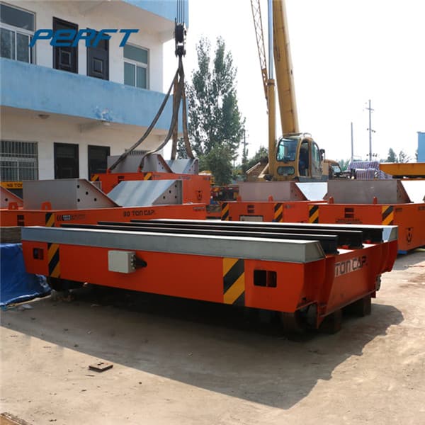 Cable Powered Electric Flat Cart For Transport Cargo